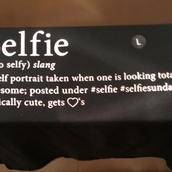 🆕 Designer / Petite / Large / Black & White / Short Sleeve / V-Neck Cotton Tee - Picture 5 of 5